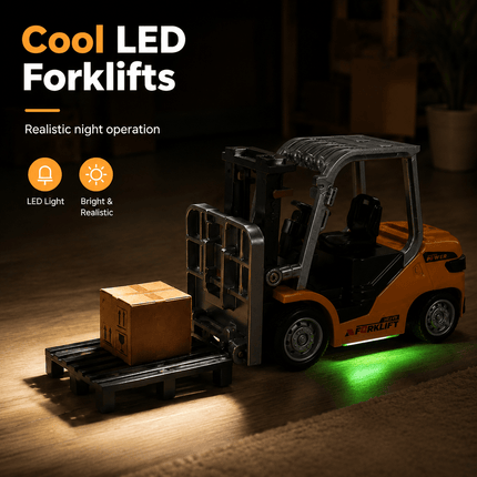 Alloy RC Forklift view 4