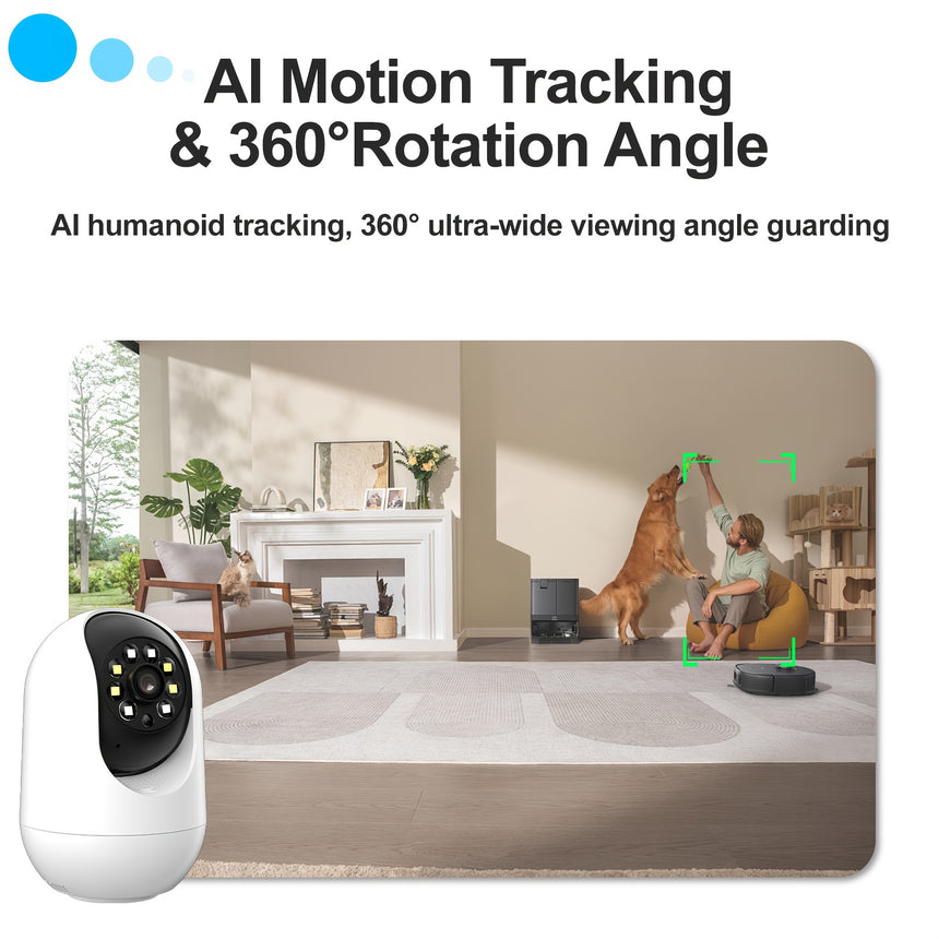 Tracking Wireless Security Camera view 2