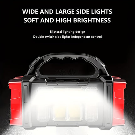 Solar USB Rechargeable LED Lantern Flashlight view 6