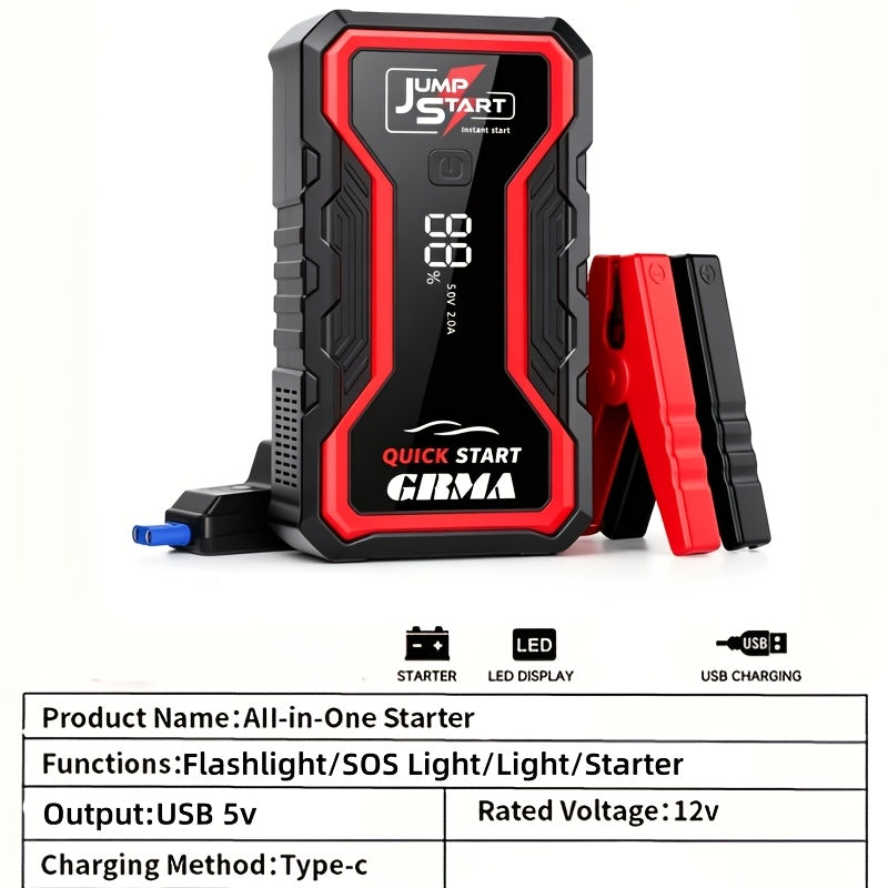 Multifunctional Vehicle Emergency Start Power Supply view 2