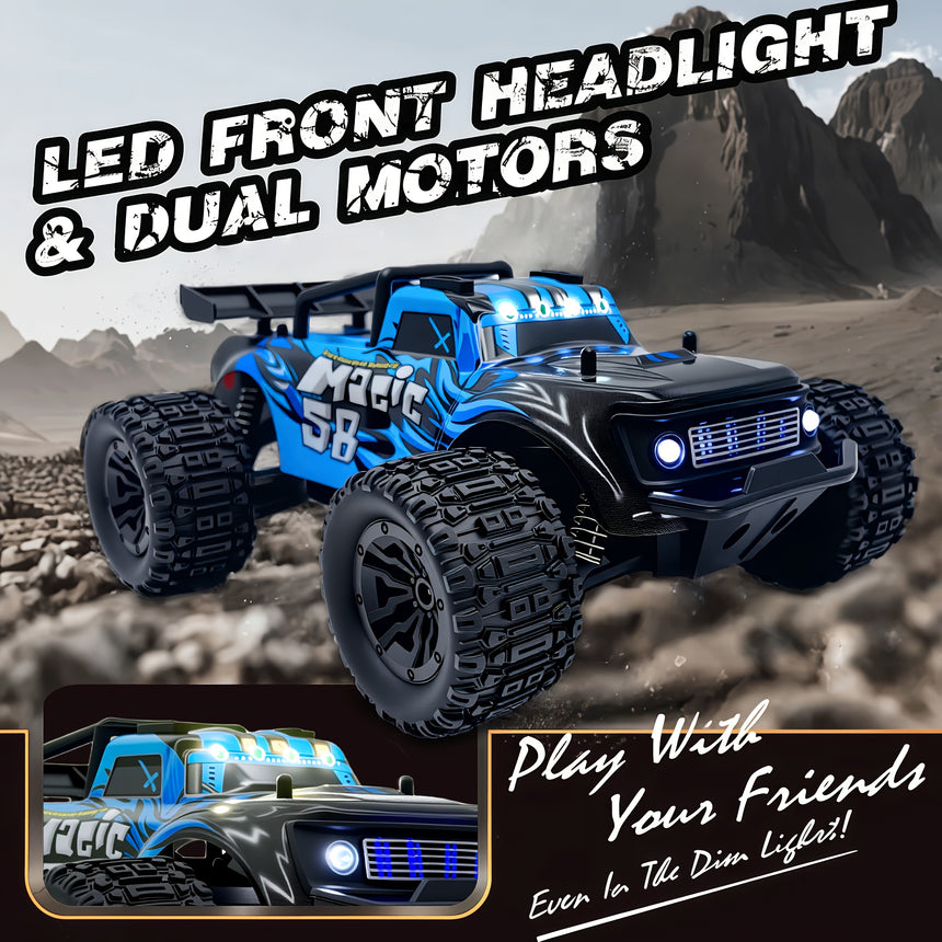 1:18 High-Speed Off-Road RC Truck view 1