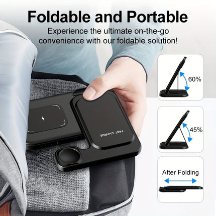 3-in-1 Foldable Wireless Charging Station view 5