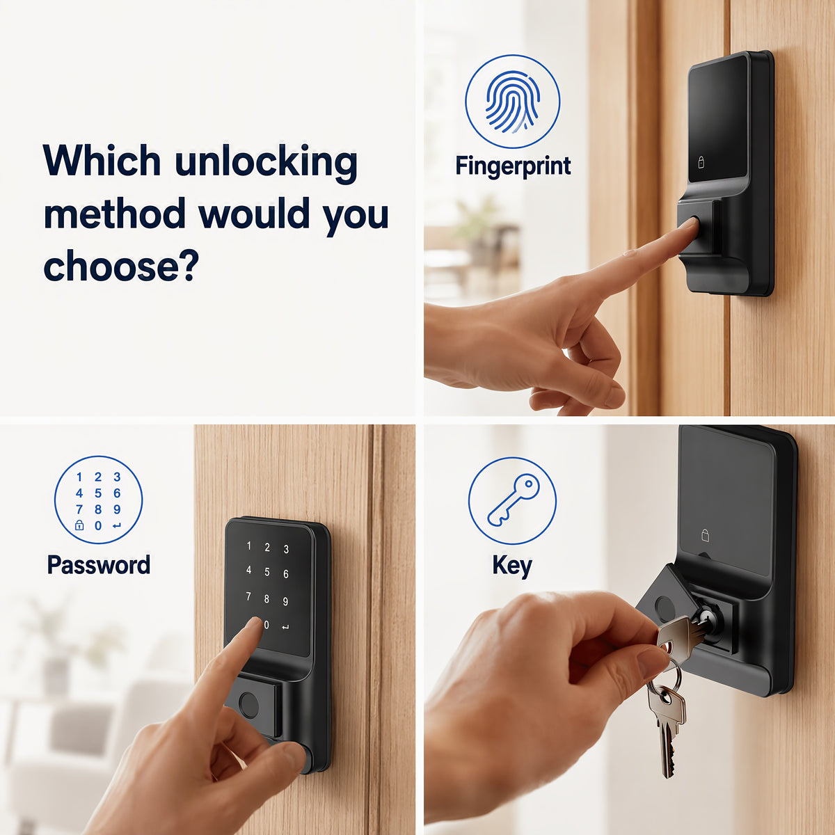 Keyless Smart Door Lock view 4
