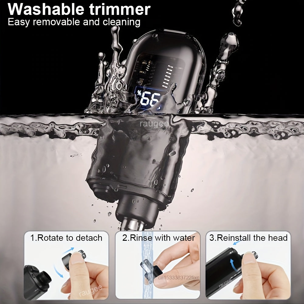 Men's 2-in-1 Nose Ear Hair Trimmer view 8