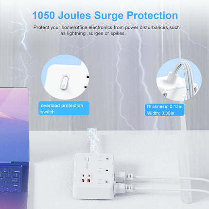 10-in-1 Power Strip view 8
