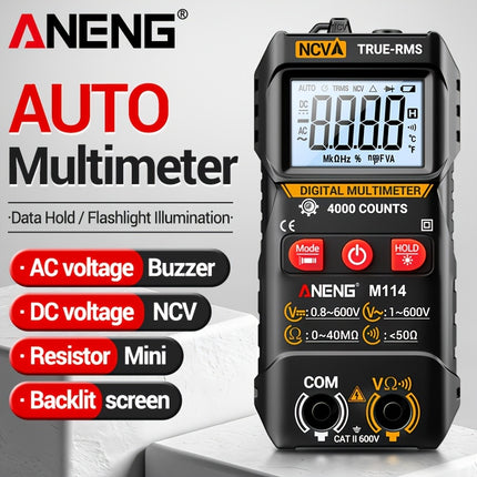 ANENG M114 Multimeter view 1