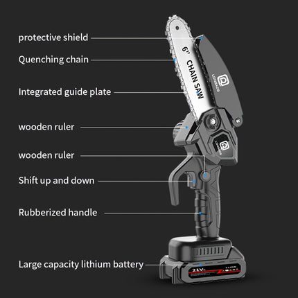 6-Inch Mini Chainsaw view 8