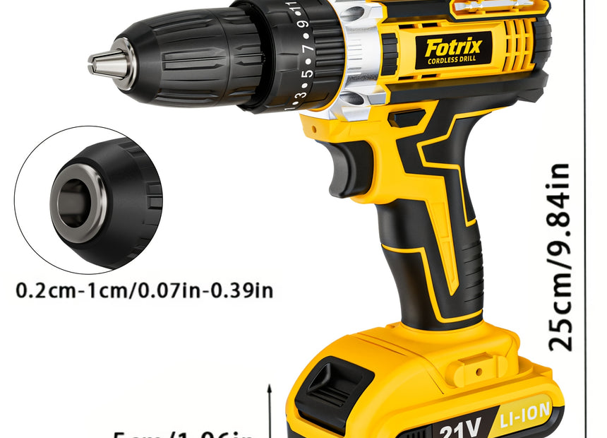 21V Cordless Drill Driver Kit view 2