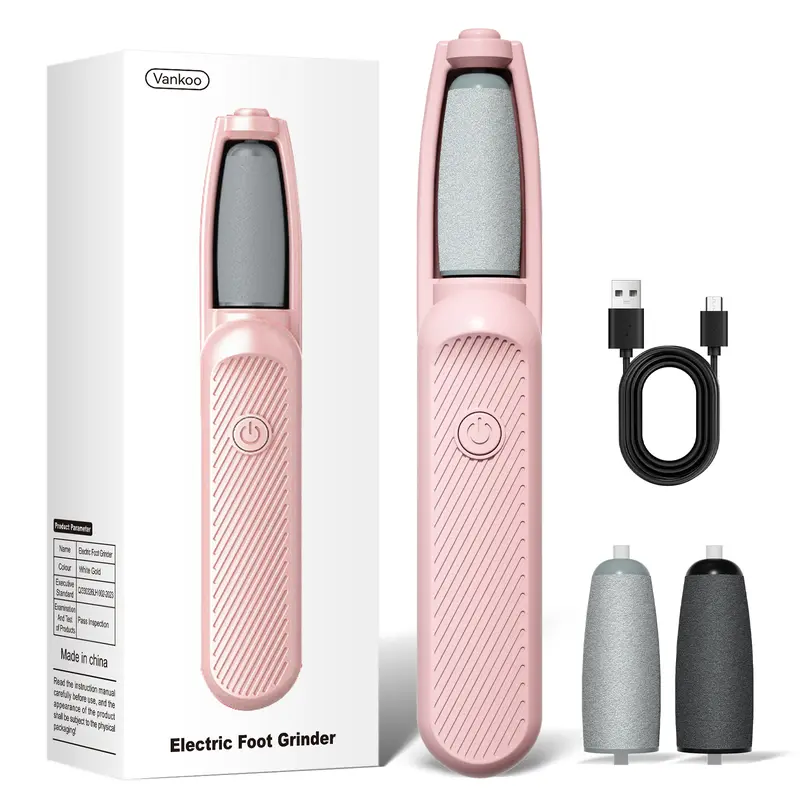 Electric Foot Callus Remover Rechargeable Pedicure Tool with Speed Control