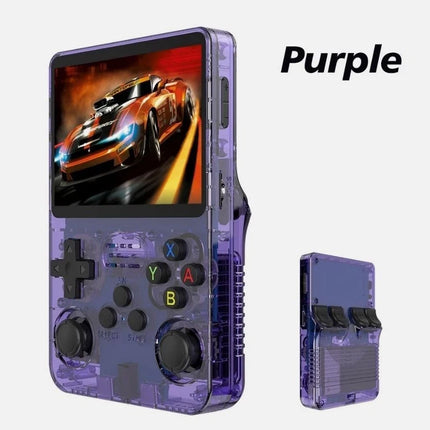R36S Retro Handheld Video Game Console 64GB 3.5-Inch IPS Screen