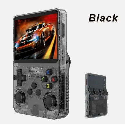 R36S Retro Handheld Video Game Console 64GB 3.5-Inch IPS Screen