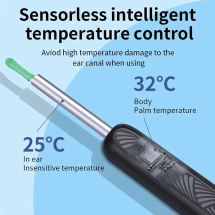 Wireless Ear Wax Cleaner with Camera Safe Earwax Removal Endoscope