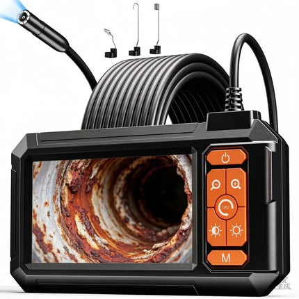 tamACX Upgrade Endoscope Camera with Light 4.3 IPS Screen 1080P HD