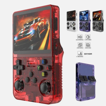 R36S Retro Handheld Video Game Console 64GB 3.5-Inch IPS Screen
