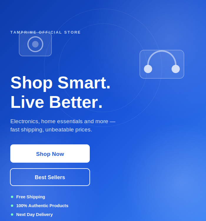 <h1>Shop Smart. Get the Best.</h1>