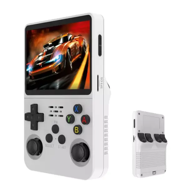 tamACX R36S Retro Handheld Video Game Console Linux 64GB 3.5 Inch IPS Screen